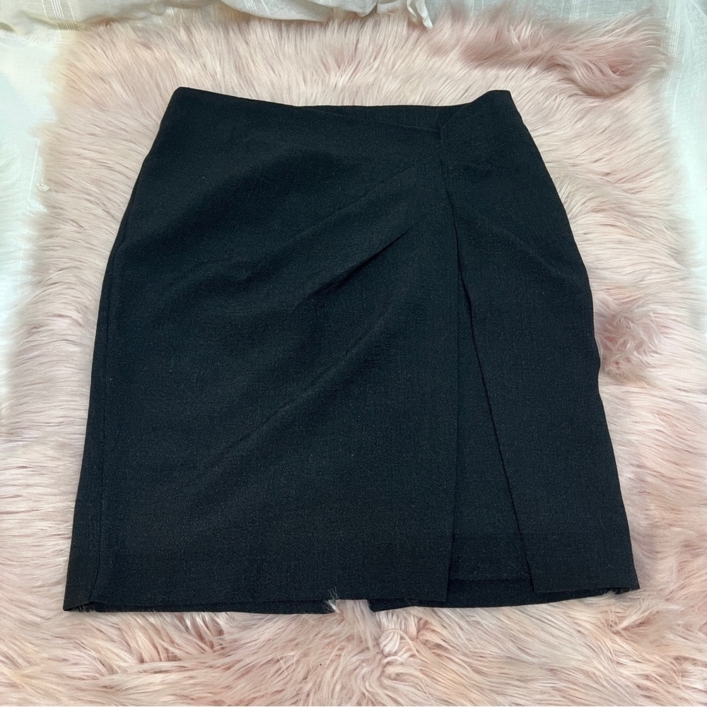 Fit by kyung black pencil skirt